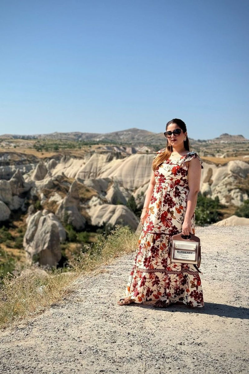 Aparna Thomas in Sienna Maxi Dress